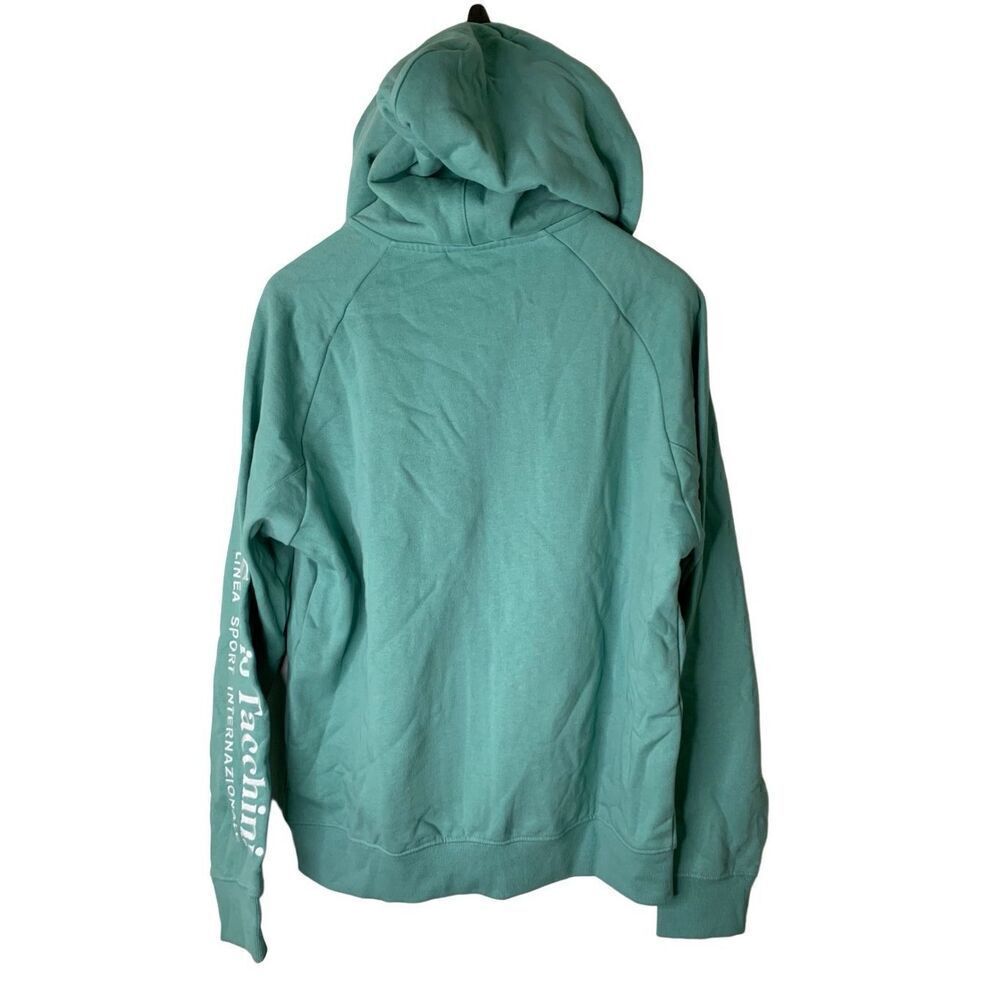 Sergio Tacchini Serif Logo zip up hoodie Canton men's size medium NEW NWT - Picture 2 of 8